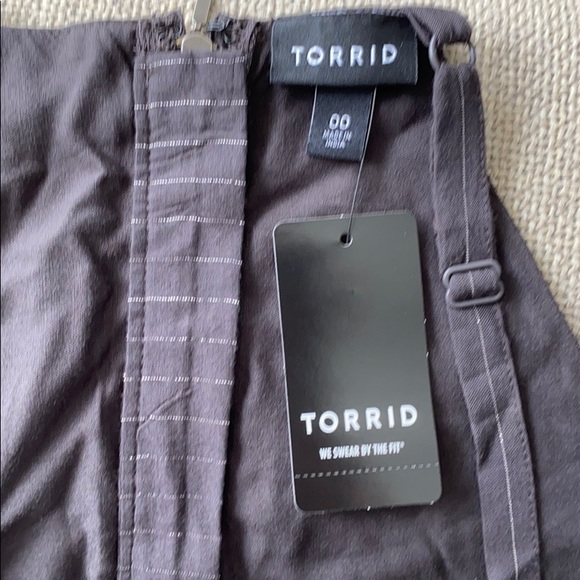 NWT Torrid Dark Gray Camisole Tank Top Size 00 - Picture 12 of 12